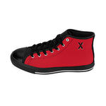 Load image into Gallery viewer, Men&#39;s High-top Sneakers (Red/B)
