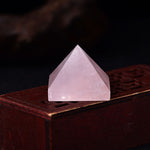 Load image into Gallery viewer, Natural Powder Pyramid Quartz Crystal Stone
