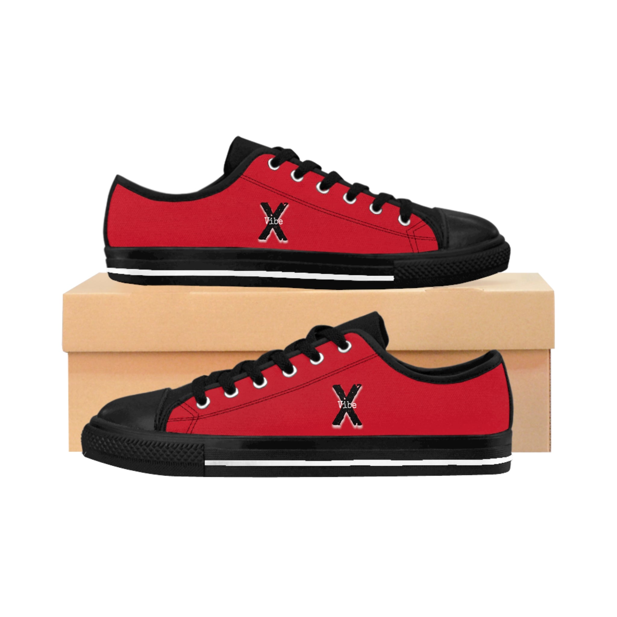 X-Vibe Men's Sneakers (Red/B)