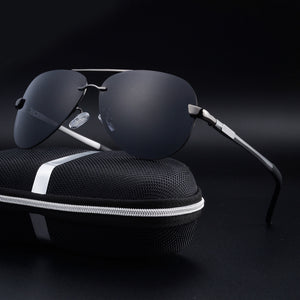 Men's Casual Polarized Aviator Sunglasses