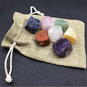Feng Shui Healing Chakra Stones 7 pcs Set