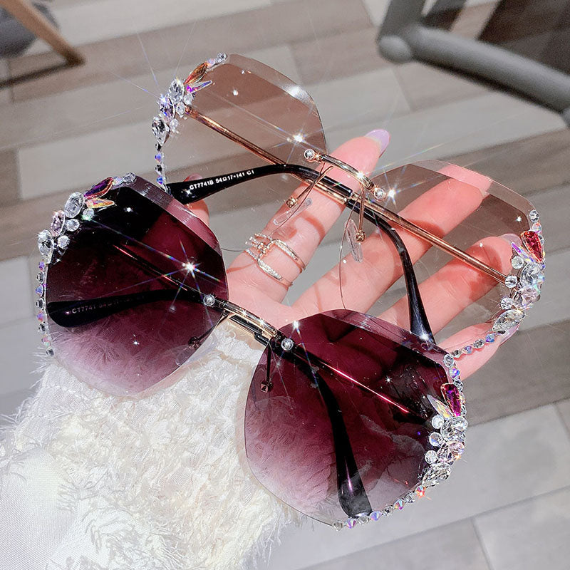 Jimmy Choo Pink Gradient Butterfly Ladies Sunglasses LETI/S 0VO1