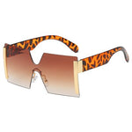 Load image into Gallery viewer, Women&#39;s Oversized Square Rimless Sunglasses
