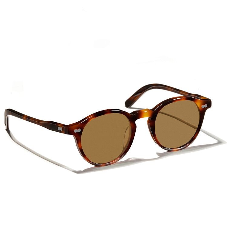 Unisex Colorful Polarized Round Sunglasses