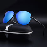 Load image into Gallery viewer, Men&#39;s Casual Polarized Aviator Sunglasses
