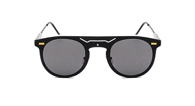 Women's Oval Mirror Sunglasses