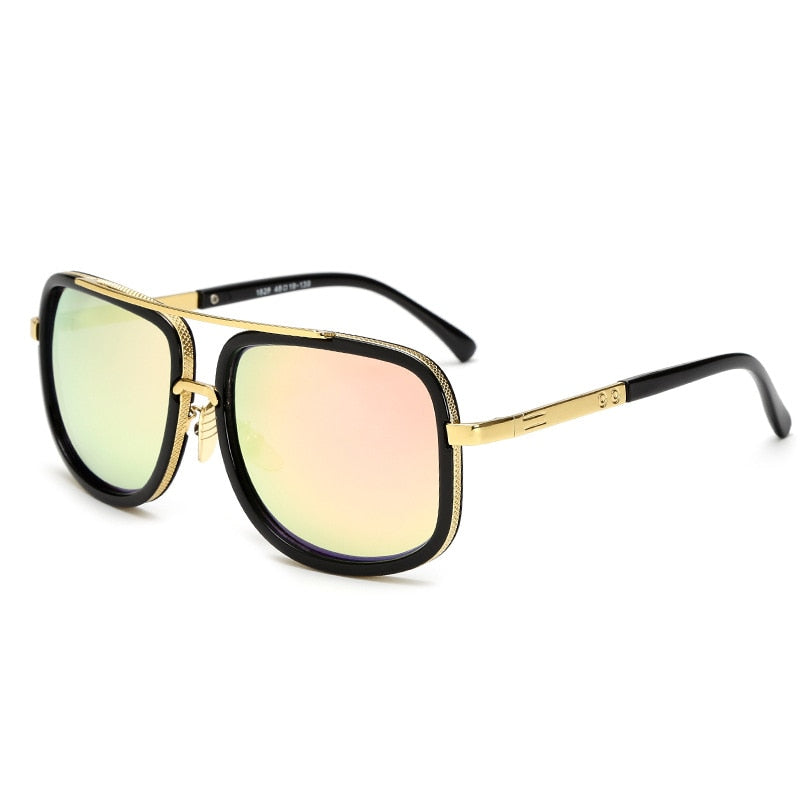 Men's Alloy Retro Sunglasses