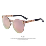 Load image into Gallery viewer, Women Gothic Gold Skull Frame Metal Sunglasses
