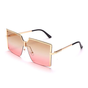 Large Square Shaped Sunglasses for Women
