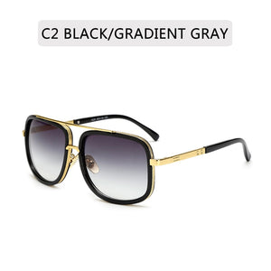 Men's Alloy Retro Sunglasses