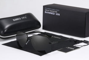 Aluminum Magnesium Sunglasses for Men