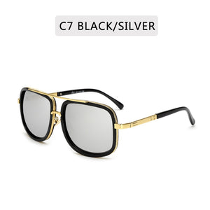 Men's Alloy Retro Sunglasses