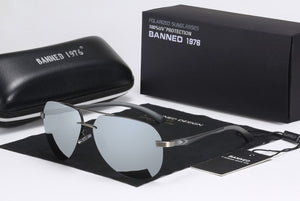 Aluminum Magnesium Sunglasses for Men