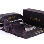 Load image into Gallery viewer, Luxury Square Women&#39;s Polycarbonate Sunglasses
