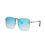 Load image into Gallery viewer, Women&#39;s Gradient Color Square Sunglasses
