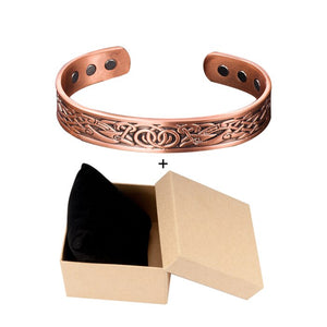 Pure Copper Celtic Style Magnetic Bracelet