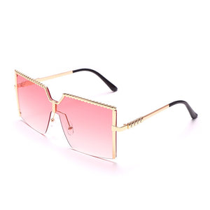 Large Square Shaped Sunglasses for Women