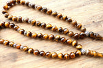 Load image into Gallery viewer, Tiger Eye Stone Prayer Beads
