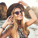 Load image into Gallery viewer, Women&#39;s Round Shaped Colorful Stylish Sunglasses
